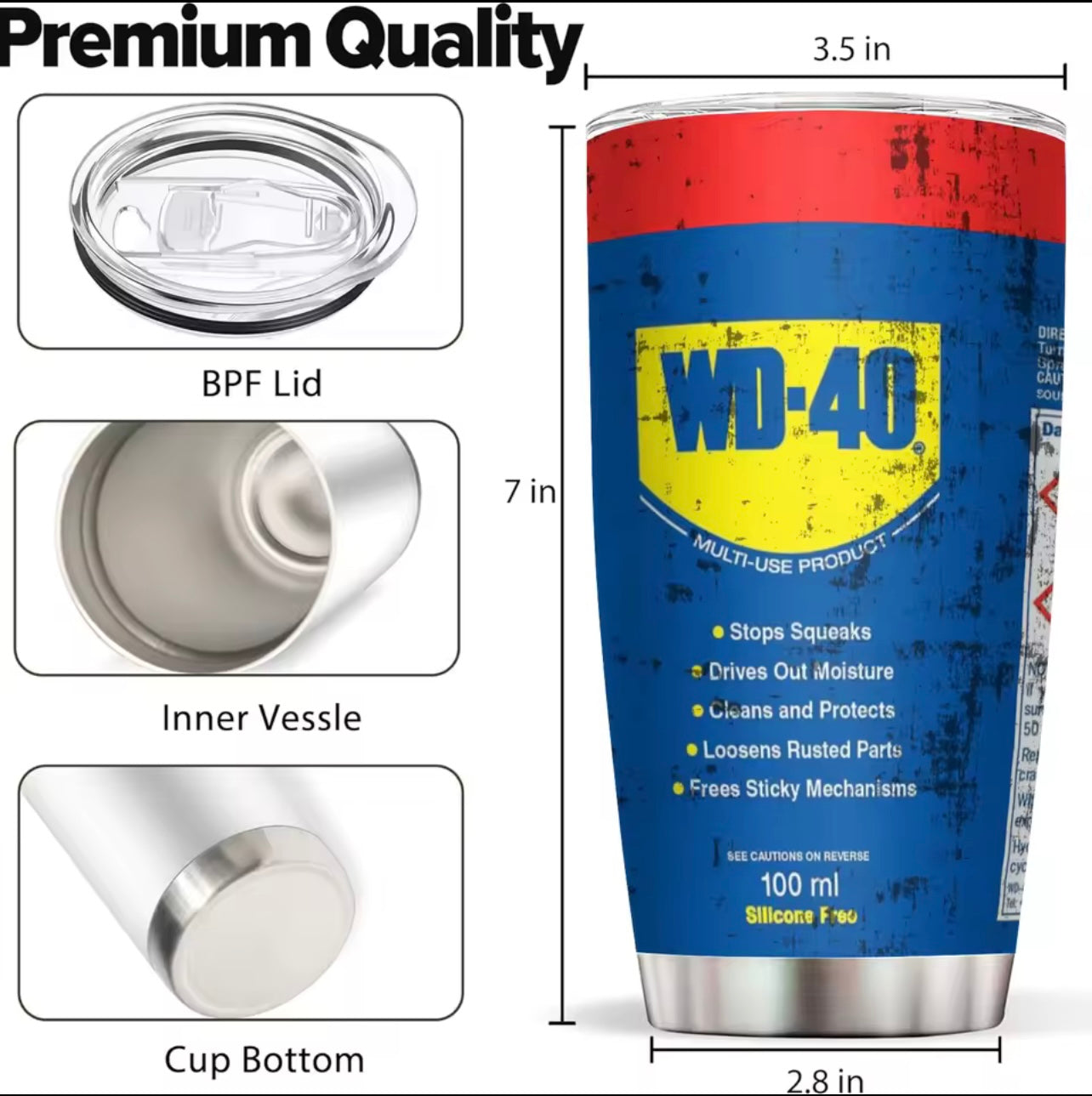 Engine Oil Filter Mug كوب فلتر زيت المحرك
