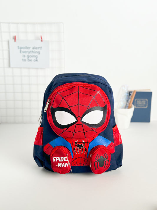 Spiderman Backpacks Super Heroes Student School Bag حقيبة ظهر سبايدرمان حقيبة مدرسية للطلاب من الأبطال الخارقين