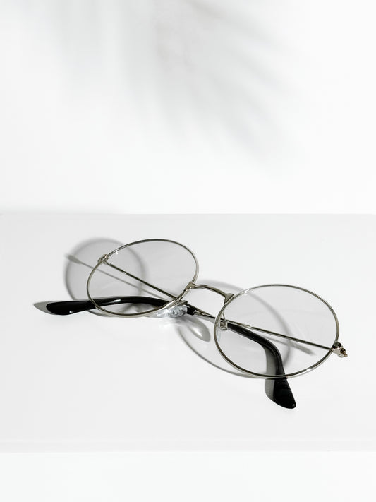 Harry Potter Silver Glass Frame اطار نظارة طبية بتصميم هاري بوتر