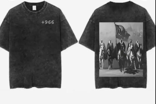 Oversize Saudi Day +966 T-Shirt